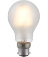 BA22d 5,5W dæmpbar LED pære - A60, filament, mat glas, 2500K