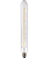 E27 5W dæmpbar LED filamentpære - Colorenta, 31,5cm, 2500K, klart glas, 500lm
