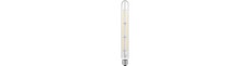 E27 4,5W dæmpbar LED filamentpære - Colorenta, 31,5cm, 2200K, klart glas, 460lm