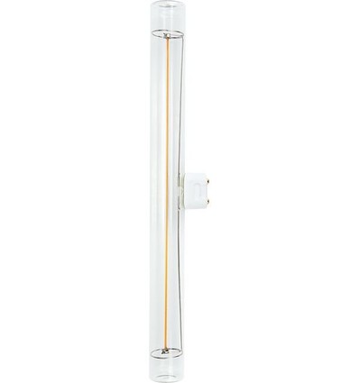 S14d 2,8W LED linjelampe dæmpbar - 150lm, 2200K, T30, klar glas