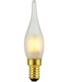 E14 1,8W dæmpbar LED kertepære - C23, Mini Tip, mat glas, 2700K
