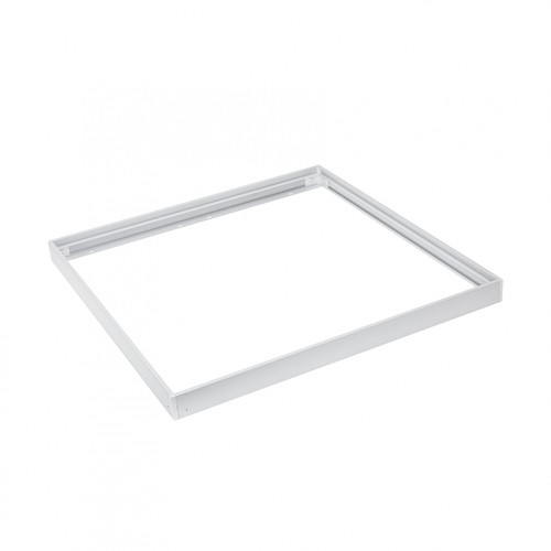 Ramme til 60x60 LED panel - Hvid, til direkte montering, 65mm høj