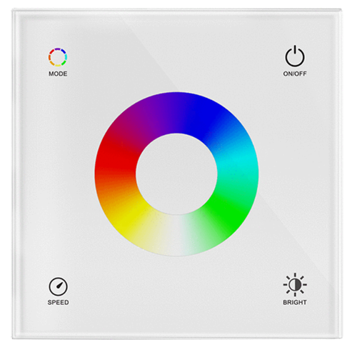 LEDlife rWave RGB controller til væg - 12V-24V