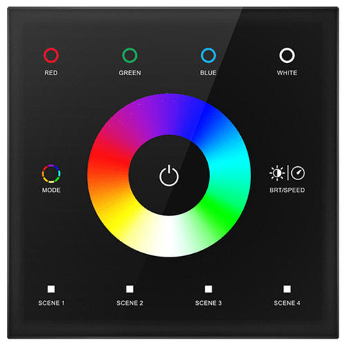 LEDlife rWave RGBW controller til væg - 12V-24V