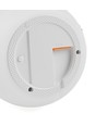 Opladelig RGB LED bordlampe Ø13cm - Hvid, inkl. fjernbetjening, IP54 udendørs
