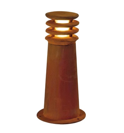 Corten 11W havelampe - 40 cm, IP65 udendørs, inkl. lyskilde