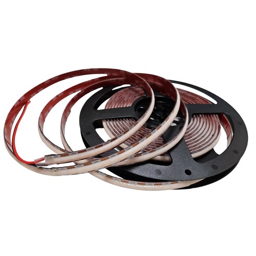 Outlet: 5m COB LED Strip - 5mm klip, 24V 15W/m, 3000K, IP20, Ra90