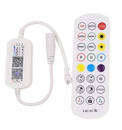 RGBIC kontroller med fjernbetjening - Bluetooth Surplife RF trådløs, fjernbetjening, 3 pins