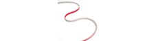 5m 22W/m LED strip Wall washer - 24V DC, IP68, 48 LED pr. meter