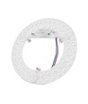 21,5cm / 24/18/12W LED indsats med linser - Flicker free, valgfri CCT, erstat G24, cirkelrør og kompaktrør