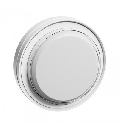 10W Pastilo CCT LED væglampe - IP54, IK10, 120lm/W, Ø18cm, 3-i-1 CCT, hvid, udendørs/indendørs