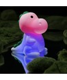 MOCHI Dinosaur natlampe i blød silikone - genopladelig, farveskift + varm hvid