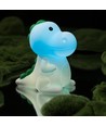 MOCHI Dinosaur natlampe i blød silikone - genopladelig, farveskift + varm hvid