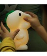 MOCHI Dinosaur natlampe i blød silikone - genopladelig, farveskift + varm hvid