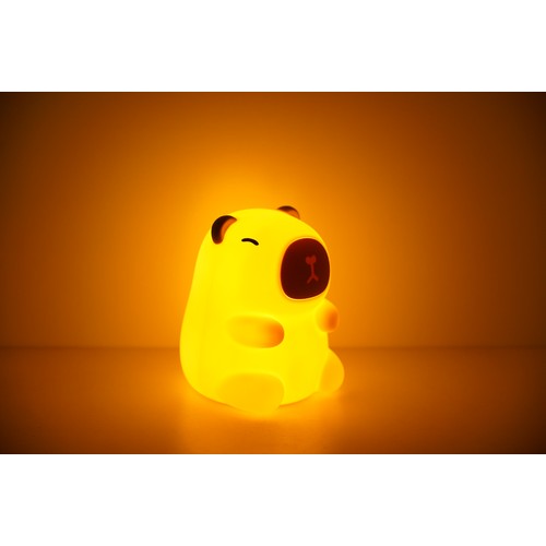 MOCHI Kapivar Natlampe - Silikone, RGB + Varm Hvid