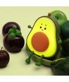 MOCHI Avocado natlampe i blød silikone/hård plast - genopladelig, touch dæmpbar