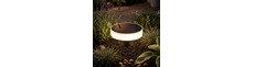 Solcelle bedlampe - IP65, skumringssensor, spyd/væg montering