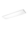 Ramme til 120x30 LED panel - Samles hurtigt, plast hjørner, uden synlige skruer, hvid kant