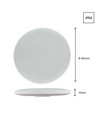 40W LED loftslampe med sensor - Ø48,5cm, 133lm/W, IP54, sort/hvid kant, varm hvid