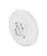 18W Nymphea Black & White loftlampe - Ø25cm, IP54, CCT, 130lm/W, sort/hvid kant