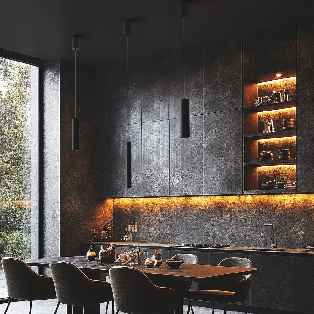 HANGIT Multivej 11W - CCT 230V 30 ° IP20 74x300 Base 75x100 Sort, Justerbar Højde - Dæmpbar : Ikke dæmpbar, Kulør : CCT (Varm til Kold Hvid)
