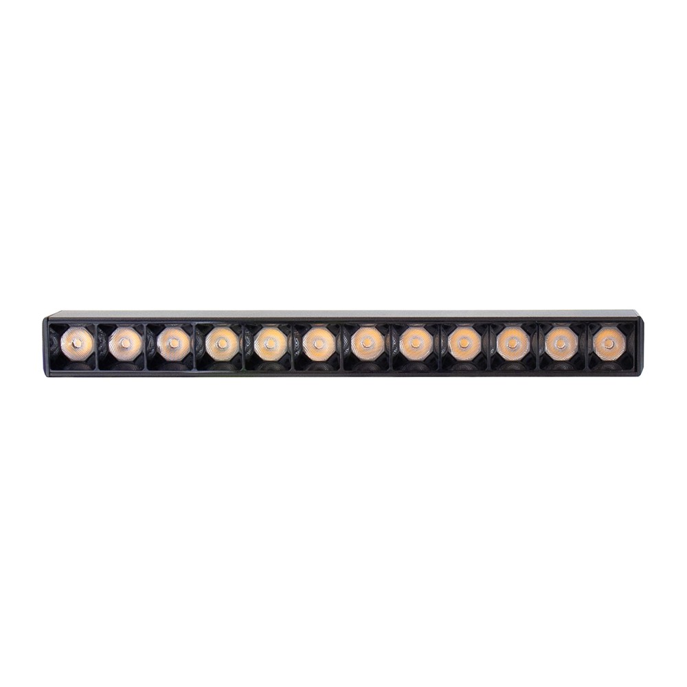 12W SHIFT BASIC GRID skinnespot til 48V skinnesystem - 4000K, 22cm, neutral hvid, magnetisk monteret - Dæmpbar : Ikke dæmpbar, Kulør : Neutral