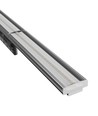 120cm 12-42W OPTIBAR 3-faset skinnespot, RA90 - Justerbar CCT og watt, 125lm/W, 90 grader, 5 års garanti