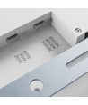 20/30/40W LED CCT loftslampe - 3-lyskulører, Ø33cm, Højde: 5cm, IP44, hvid kant