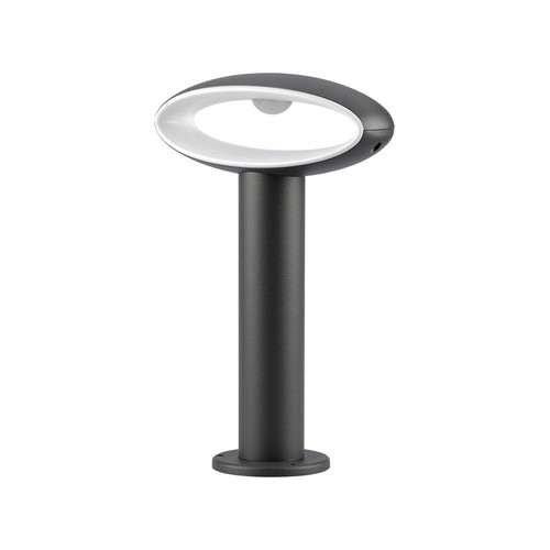 LED Pullert 30 cm 9W IP54 Mørkegrå - 230V, 4000K, inkl. lyskilde