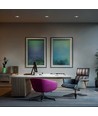 Fiale Core Anti-Glare GU10 indbygningsspot - Rund, hvid, IP20, Hul: Ø7,5 cm, Mål: Ø9,5 cm, uden lyskilde