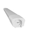 120cm 36W Limea Select komplet LED armatur - 122lm/W, IP65, 3CCT, gennemfortrådet, hvidt kabinet
