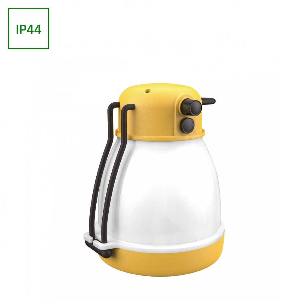 Lumina Minio solcelle projektør - 1800mAh, 140x129x170mm, 2 års garanti - Dæmpbar : Ikke dæmpbar, Kulør : Varm