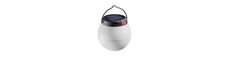 Lumina Orb solcellelampe, Ø9,8cm - 800mAh, 9,5cm høj, dekorativ udendørs lampe