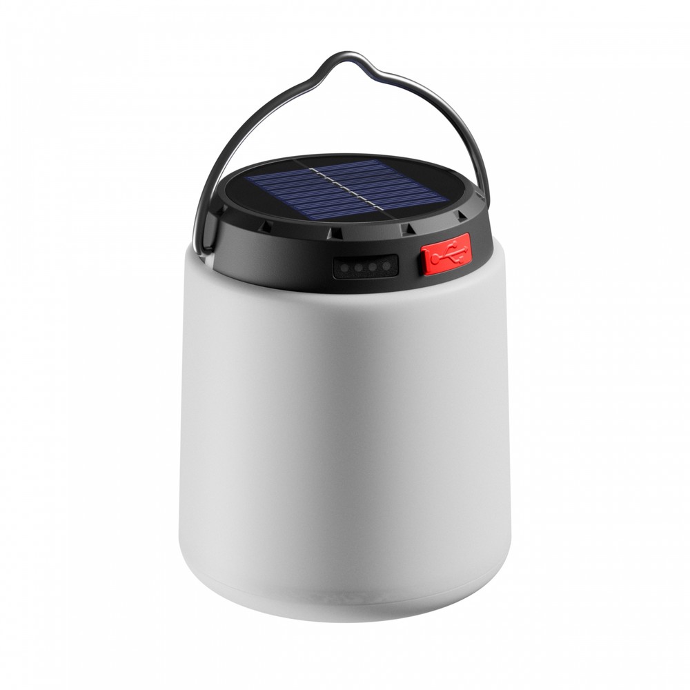 Lumina Tubo solcellelampe - 800mAh, Ø8,9 x 10,3 cm, Spectrum - Dæmpbar : Ikke dæmpbar, Kulør : Varm