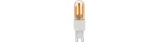 G9 3W dæmpbar LED pære - 6,6cm, 2200K, Gold, filament