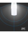 E27 7,5W LED pære - T37, 3000K