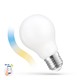E27 5W LED pære - A60, Tuya/Smart Life, virker med Google Home, Alexa og smartphones