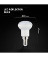 V-Tac E14 2,9W R39 LED pære - Cree LED chip, 6 års garanti, 4000K