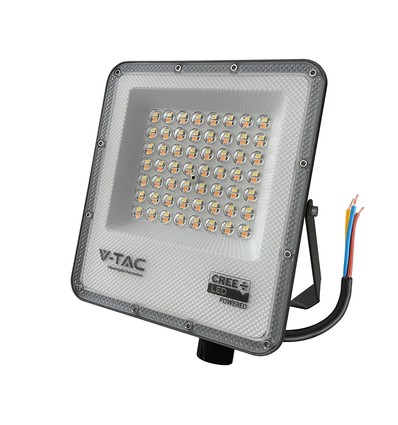 50W LED projektør - CCT 3-i-1, CREE chip, 6 års garanti, Slimline serien