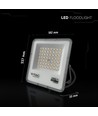 50W LED projektør - CCT 3-i-1, CREE chip, 6 års garanti, Slimline serien