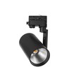 V-Tac 20W 3-faset skinnespot - 3000K, Sort, CREE chip, 6 års garanti