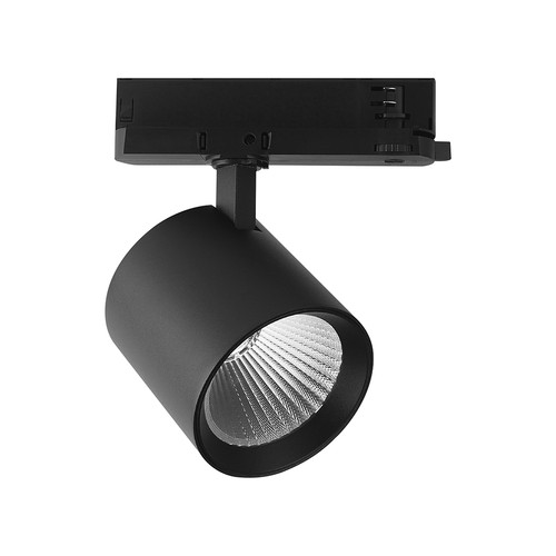V-Tac 36W 3-faset skinnespot - CREE chip, 4000K, sort, 6 års garanti