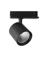 36W 3-faset skinnespot - CREE chip, sort, 6400K, 6 års garanti