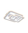 V-Tac 80W LED loftslampe - CCT 3-i-1, dæmpbar, hvid, inkl. fjernbetjening