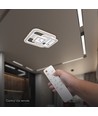 V-Tac 80W LED loftslampe - CCT 3-i-1, dæmpbar, hvid, inkl. fjernbetjening