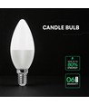 E14 5,5W dæmpbar LED kertepære - Cree chip, 4000K, 6 års garanti