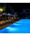 12W PAR56 LED poolpære med fjernbetjening - RGB, IP68 vandtæt, til poolbelysning