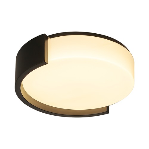 48W LED dekorativ loftslampe - Ø45cm, 3-i-1 CCT, dæmpbar, sort, inkl. fjernbetjening