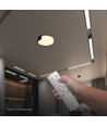 48W LED dekorativ loftslampe - Ø45cm, 3-i-1 CCT, dæmpbar, sort, inkl. fjernbetjening