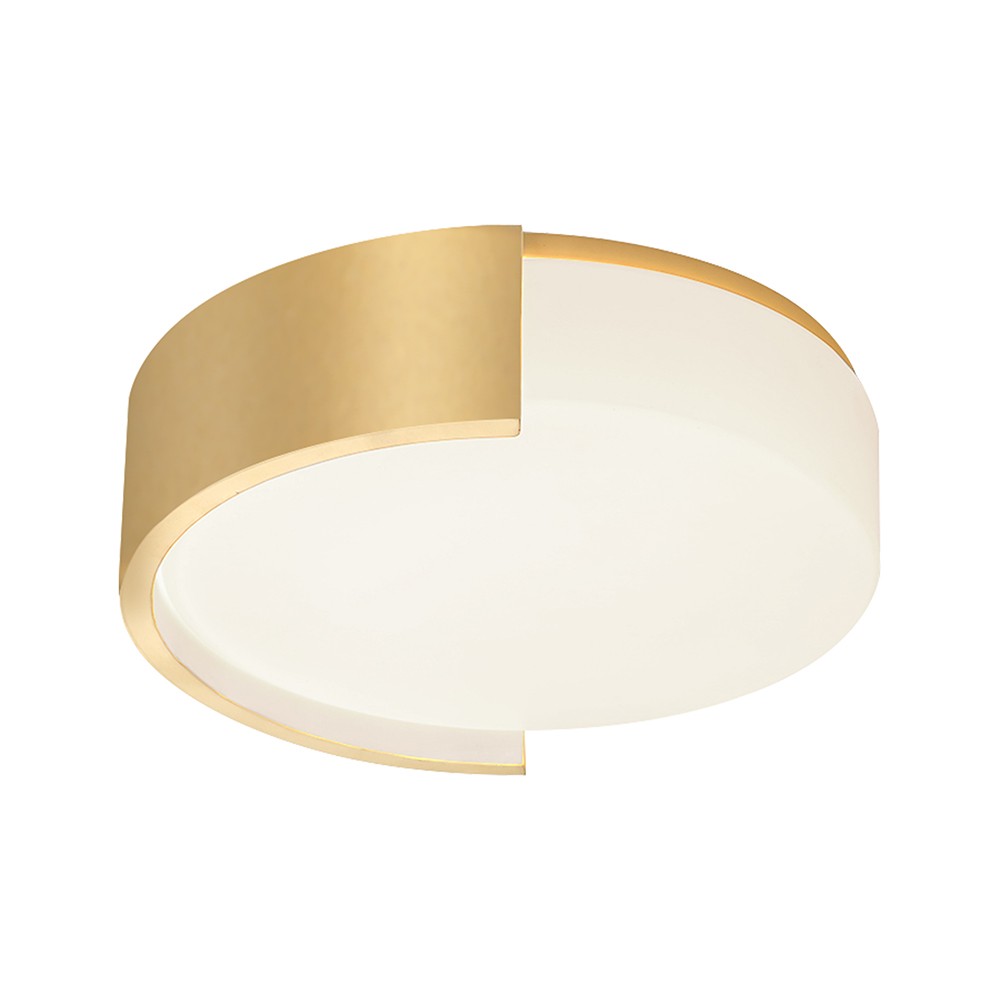 48W LED designer loftslampe - Ø45cm, 3-i-1 CCT, dæmpbar, guld, inkl. fjernbetjening - Kulør : 3-i-1